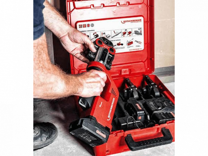 Masina presare fitinguri Rothenberger ROMAX Compact TT PJ-Set SV 15-22-28, cod 1000002117 [6]