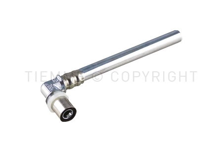 Cot terminal pentru radiatoare, 16x2.0 - DN15, L=160MM, Tiemme [1]
