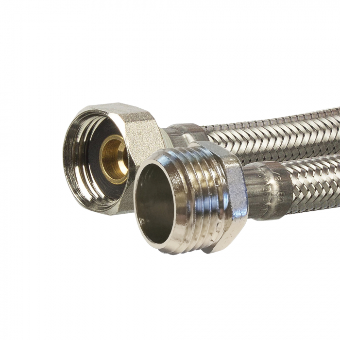 Racord flexibil pentru apa, 3/4" FI x 3/4" FE, lungime=40 cm, monocomanda, Tucai [2]