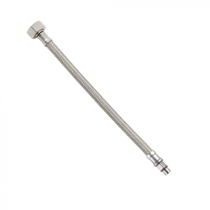 Racord flexibil pentru apa, 1/2", lungime=60 cm, stut=17 cm, cu monocomanda, Tucai [1]