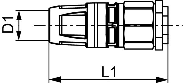 Racord TECElogo-Push din PPSU Ø 16 mm cu aerisitor alama standard [2]