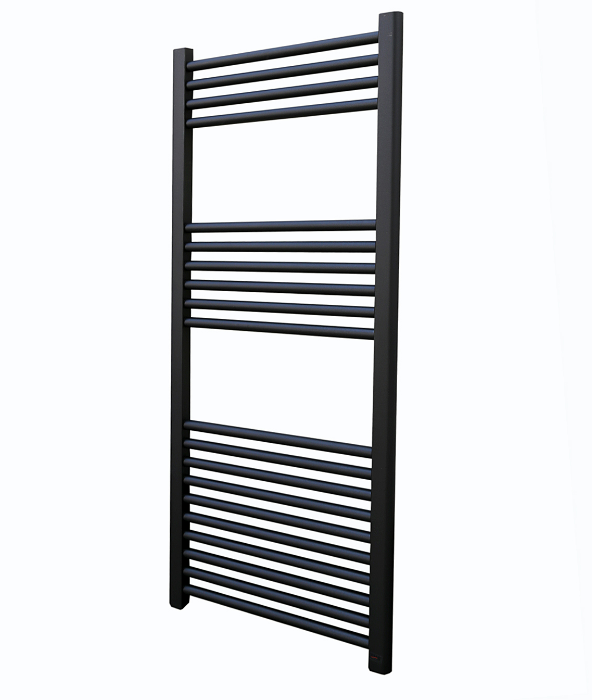 Radiator baie portprosop drept 500 x 1200 negru Thermoynd [2]
