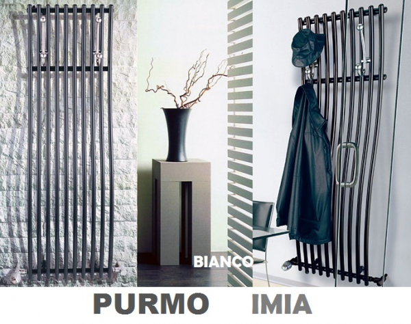 Radiator de baie alb, L=510 x H=1800, Purmo Imia [2]