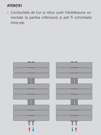 Radiator de baie, alb, L=650 x H=1130, Purmo Apolima [3]
