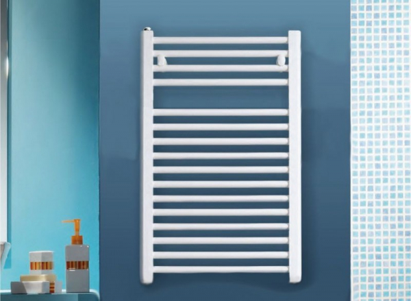 Radiator de baie drept, alb, L=600 x H=1222, Purmo Banga [3]