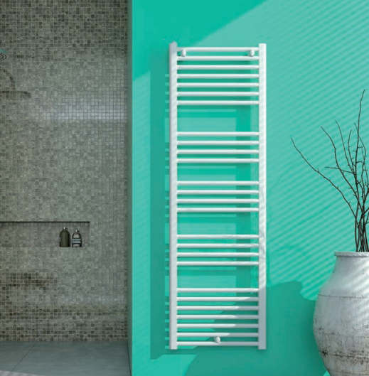 Radiator de baie drept, alb, L=500 x H=1222, Purmo Banga [2]