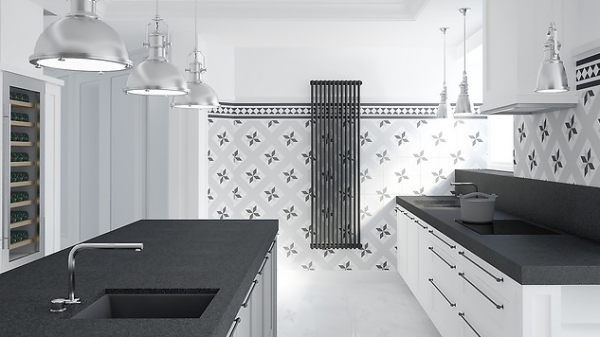 Radiator din otel, 1441x192 mm, alb, Instal-Projekt Tubus 020/31 [2]