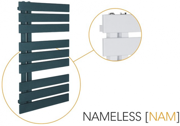 Radiator decorativ pentru baie, 600x900, negru, Instal-Projekt Nameless 60/90 [3]