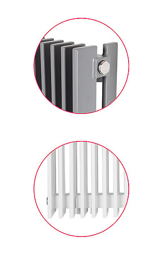 Radiator din otel, 1605x575 mm, negru, Instal-Projekt Vivat 060/54 [4]