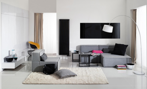 Radiator din otel, 826x1000 mm, alb, Instal-Projekt Afro New X 100/37 [4]