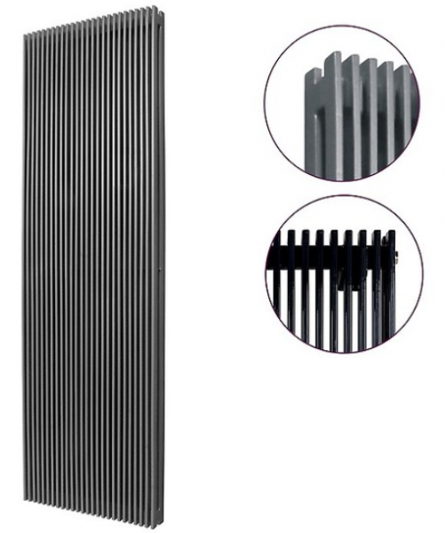 Radiator din otel, 1006x1800 mm, alb, Instal-Projekt Afro New X 180/45 [2]