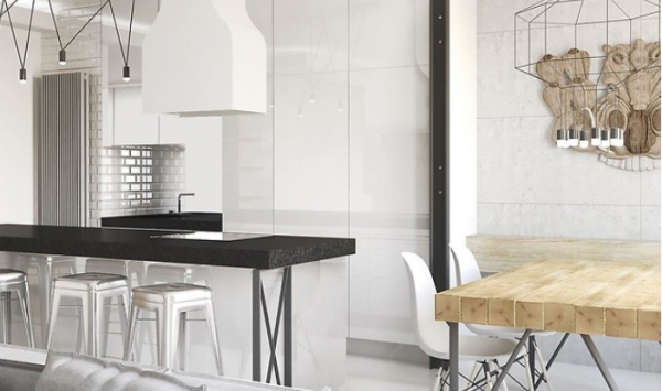 Radiator din otel, 399x1200 mm, alb, Instal-Projekt Afro New 120/18 [7]