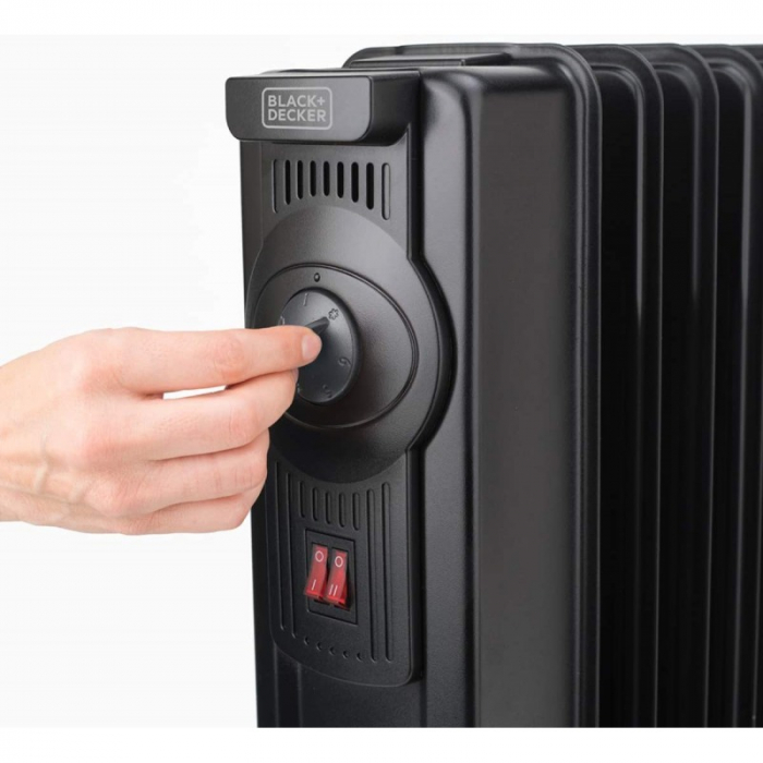 Calorifer electric cu ulei Black+Decker 2000 W [6]
