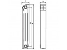 Element aluminiu Global Radiatori Vox Extra 577 x 80 mm [2]