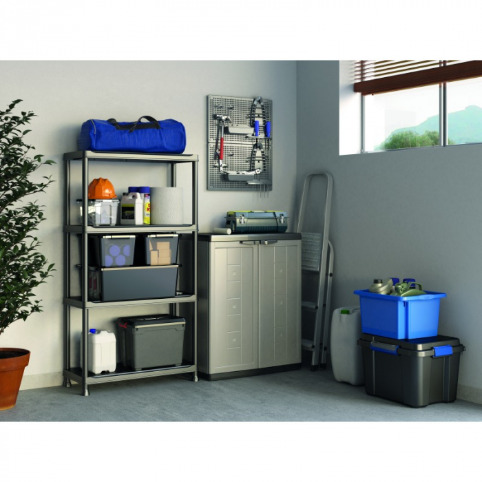 Raft depozitare 5 polite Keter Plus Shelf 75/5 - 125Kg 75x32x177cm [7]