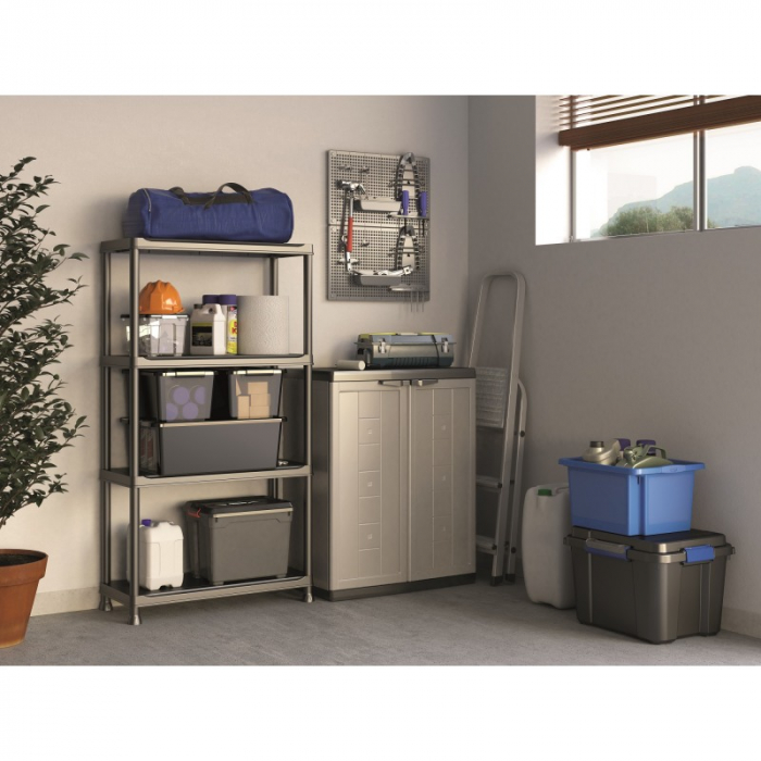 Raft depozitare 5 polite Keter Plus Shelf 75/5 - 125Kg 75x32x177cm [4]
