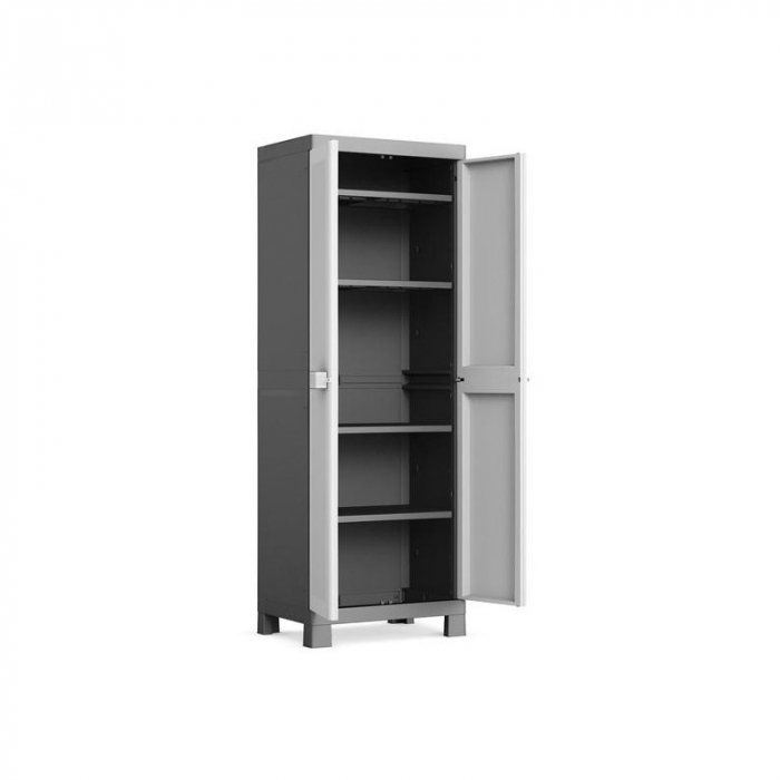 Dulap 4 polite gri Keter High Logico 65x45x182cm [3]