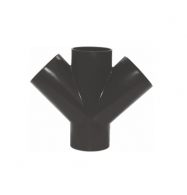 RAMIFICATIE DUBLA PEHD 45° D.110/ 50 - VALROM GAMA SafeKIT [1]
