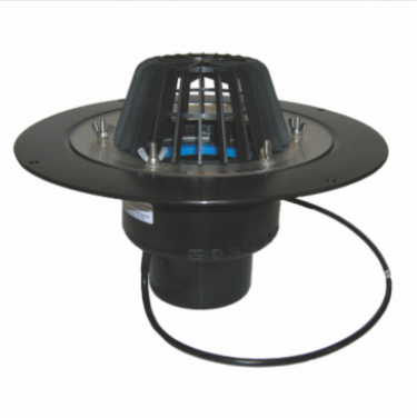 RECEPTOR ACOPERIS DN110 CU FLANSA INOX PARAFRUNZAR SI INCALZIRE - VALROM GAMA SafeKIT [1]