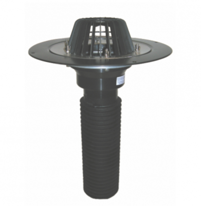 RECEPTOR ACOPERIS RENOVARE DN110 CU GULER IZOLATOR FLANSA INOX SI PARAFRUNZAR - VALROM GAMA SafeKIT [1]
