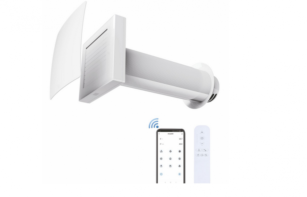 Recuperator de caldura 60 m³/h cu wifi inclus Radox model DOX VT 125 wifi [2]