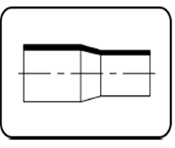 Reductie injectata PE100-RC, DN 32 x 25 mm, SDR 11 EF, Agru [1]
