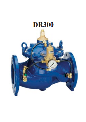 Regulator de presiune cu pilot Resideo - Braukmann (ex Honeywell), flanşe PN16 1-12bar DN65  · Regulatoarele de presiune cu pilot sunt folosite atunci când capacitatea reductoarelor de presiune cu acţiune directă este insuficientă. · Destinate aplicaţiilor industriale, comerciale, regii de apă. · Regulatoarele permit vehicularea unor debite foarte mari, se recomandă dimensionarea corectă folosind software-ul on-line disponibil gratuit. · Mediu: - apă, temperatura maximă 80°C · Presiunea de intrare: - minimum 0,7 bar, maximum 16 bar; · Presiunea de ieşire: - reglabilă în gama 1…12 bar · Pierdere presiune: - minimum 1 bar · Material corp regulator: - fontă GGG40 · Diametre disponibile: - DN50… DN700 mm · Producător: - Resideo - Braukmann (ex Honeywell), fabricat în Germania [1]