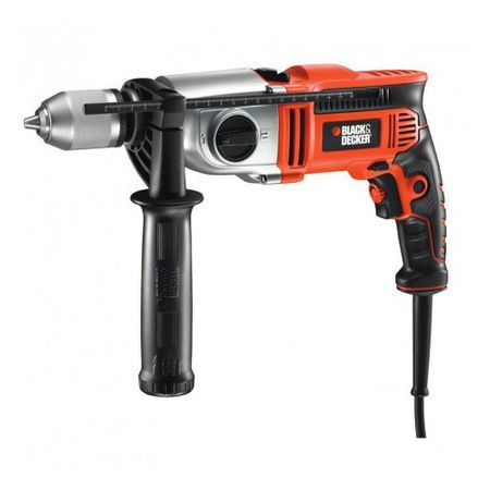 Masina de gaurit si insurubat cu precutie Black+Decker 910W 2 viteze + kitbox - KR911K [2]