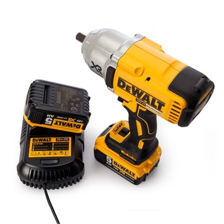 Masina de insurubat DeWAlt cu impact 2 acumulatori 18V 5Ah motor fara perii - DCF899P2 [2]