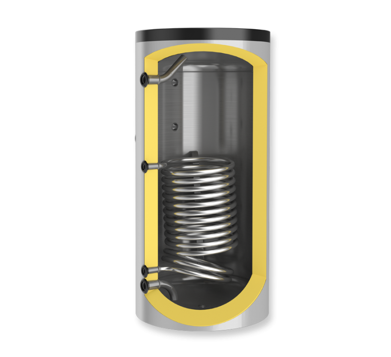 Rezervor de acumulare neemailat Eldom 750 litri cu o serpentina inox [2]