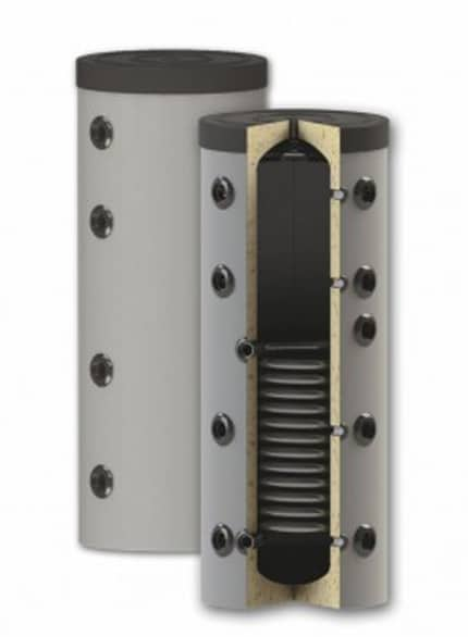 Rezervor de acumulare puffer cu o serpentina Sunsystem PS1 500 litri [1]