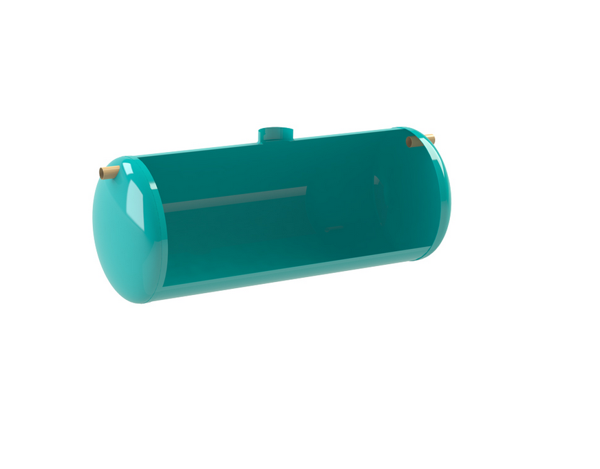 Rezervor GRP TankT Vu=91.95mc Vt=99.87mc D3000 L14300 Din Ø315 - Vodaland gama Clean [1]