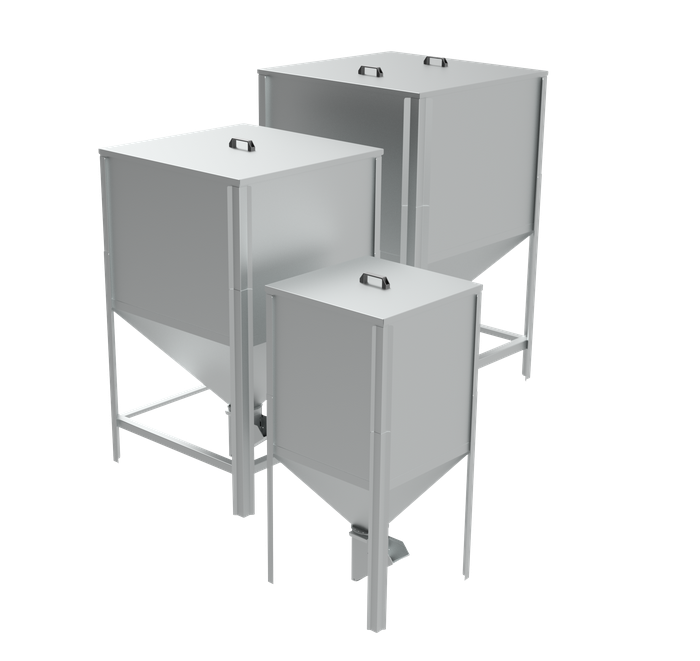 Rezervor peleti Sontec 1200 litri din otel galvanizat [1]