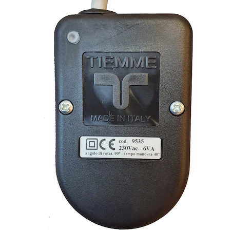 Robinet sferic motorizat, 2 cai, M/F 1/2", 230 V, Tiemme [2]