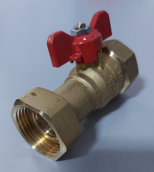 Robinet sfera TIEMME cu piulita olandeza 1 [2]