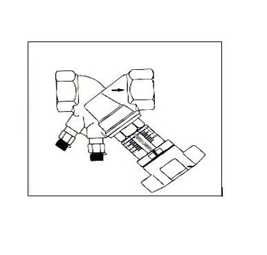 Robinet de echilibrare, DN 20, PN 25, Oventrop Hydrocontrol R [2]