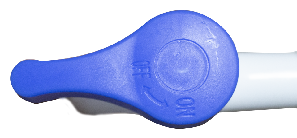 Robinet dublu serviciu din plastic Ermetiq 1/2  [2]