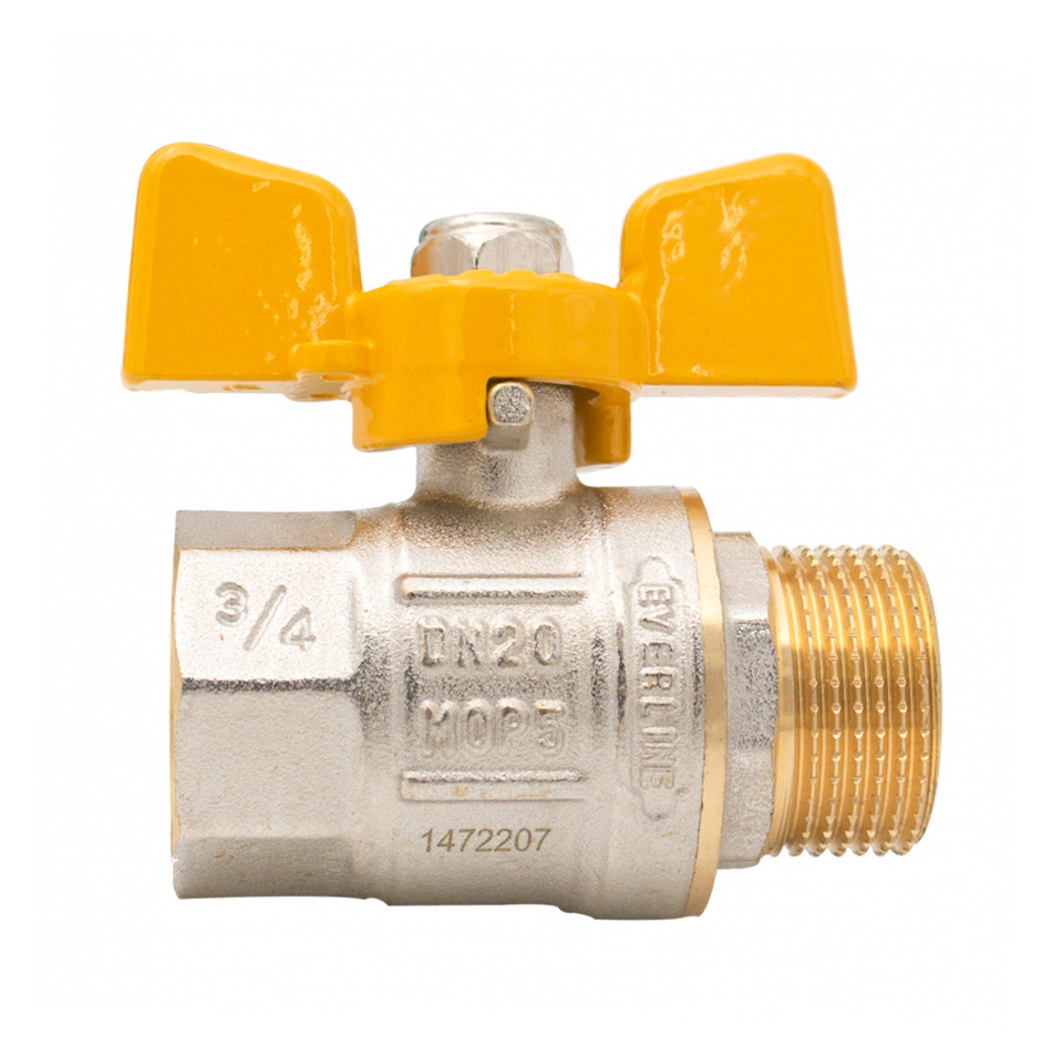 Robinet gaz Ermetiq 3/4 MF [2]