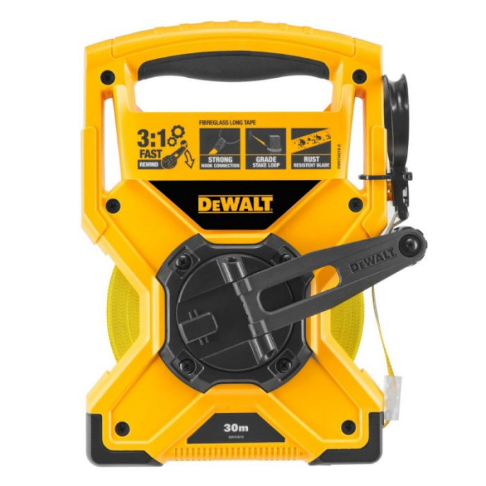 Ruleta Lunga Cu Banda de Fibra 30 m DeWalt DWHT34218-0 [2]