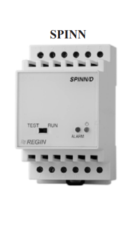 Santinela de rotatie Regin, pentru schimbatoare caldura /sina DIN, alimentat 230Vca [1]