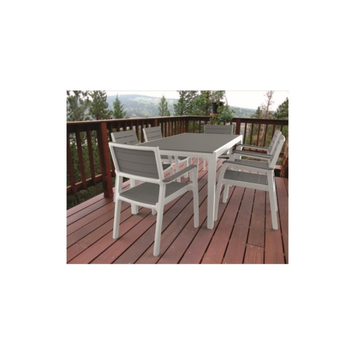 Scaun gradina alb-gri Keter Harmony [2]