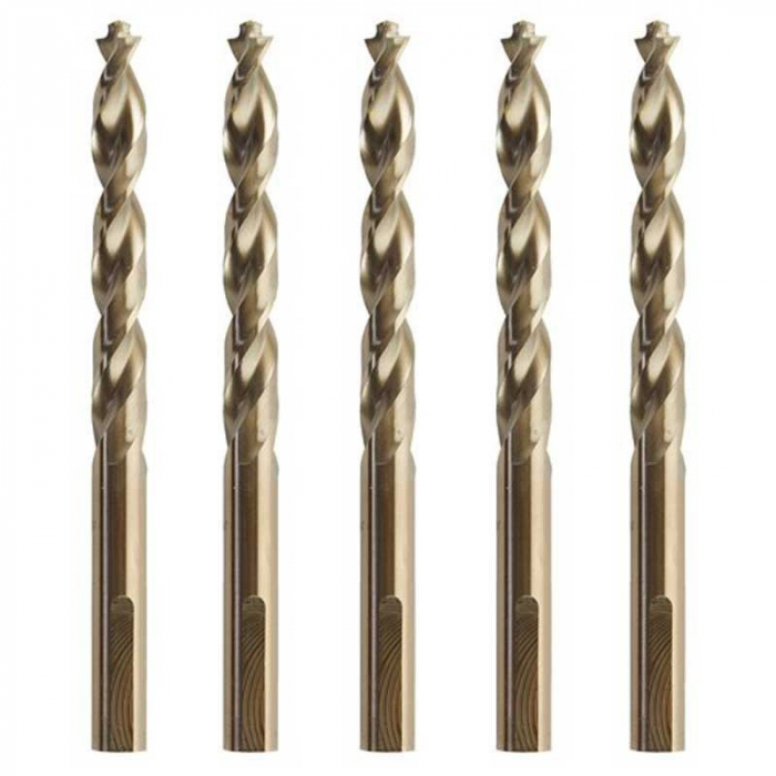 Set 5 Burghie DeWalt DT4944 Industrial Cobalt HSS-E Extreme DN10.5mm x 133mm [3]