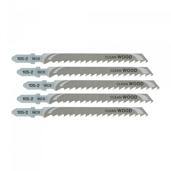Set 5 lame HCS pentru fierastrau pendular 100x4mm lemn DeWalt - DT2164 [2]
