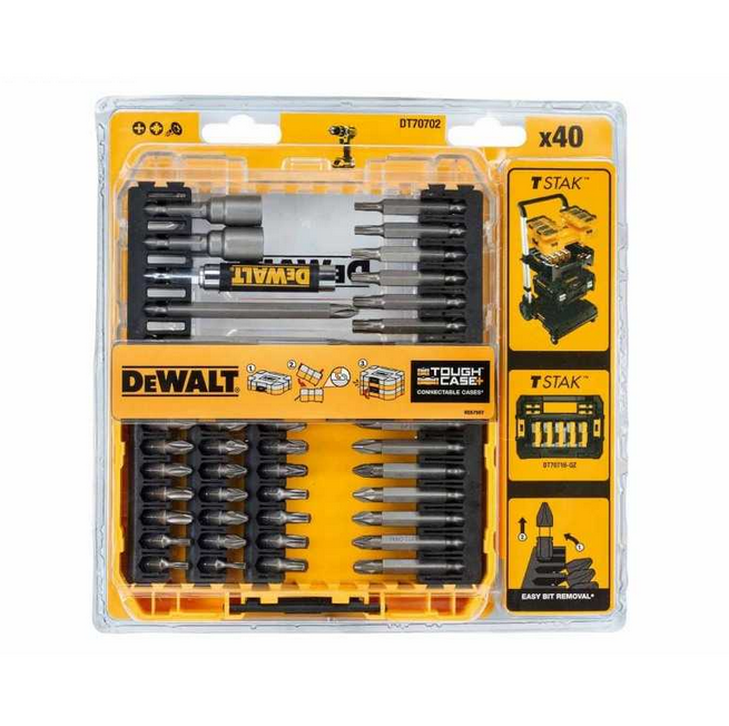 Set de insurubare DeWALT cu 40 accesorii [2]