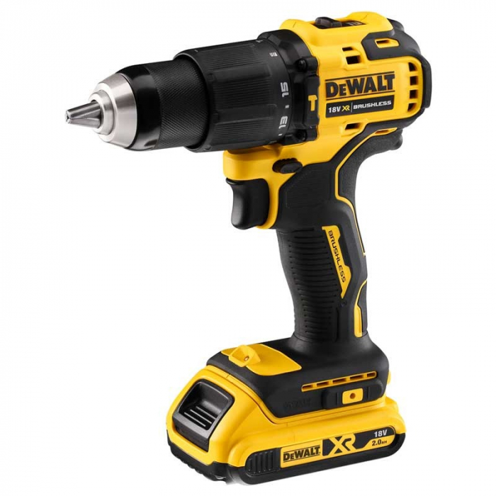Masina de Gaurit si Insurubat cu Percutie DeWalt DCD709D2T Acc 18V XR Li-Ion 2Ah [7]