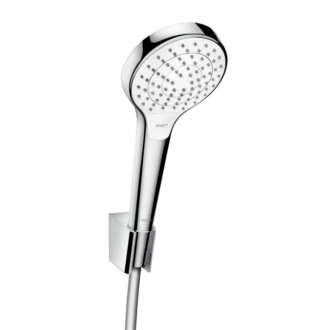 Set dus Hansgrohe Croma Select S Vario alb/crom include furtun 16m [2]