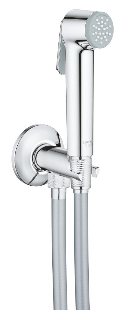 Set dus igienic Grohe New Tempesta-F furtun 1 m, anti-rasucire, anti-calcar, crom [3]