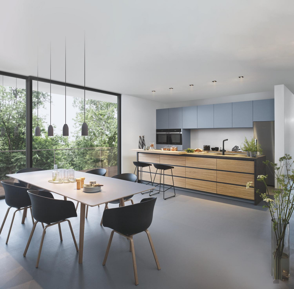 Set filtru + baterie, baterie de bucatarie Grohe Blue Home, 3/8'', monocomanda, pipa inalta, filtrare, racire, apa carbogazoasa, cartus ceramic, pivotanta, negru [9]