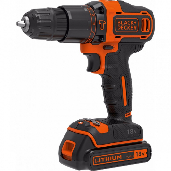 Masina De Insurubat Black+Decker BDC718AS2F 18V 1.5 Ah + Valiza De Depozitare [2]