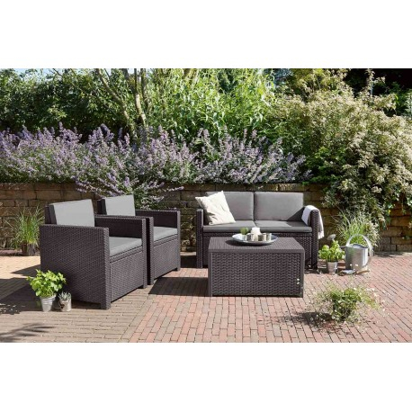 Set mobilier de gradina, maro, Keter Monaco [2]